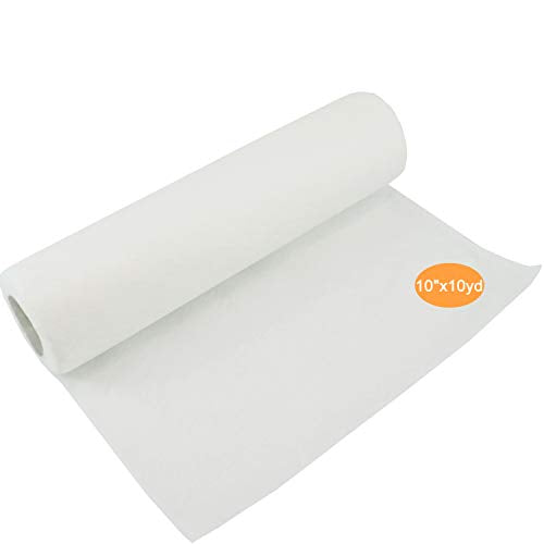 New brothread 10" x 10 Yd Roll Wash Away Embroidery Stabilizer - size: 10" x 10Yd/roll