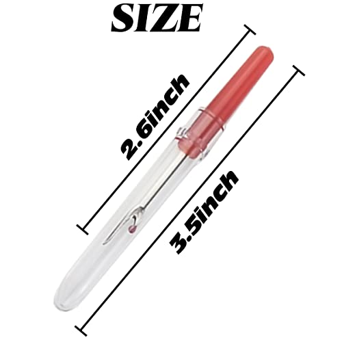 NSBELL 40PCS Seam Rippers Sewing Remover Thread Unpicker with Plastic Cover for Sewing and Crafting