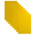 Jtnohx Stiff Felt, 2mm Thick Felt Sheets for Crafts, 8"x12" Hard Felt Fabric Squares 8Pcs for DIY Projects (Yellow) - color: Yellow