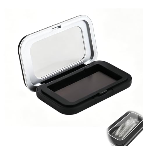 Magnetic Needle Case with Clear Acrylic Lid & Strong Built-in Magnet，Magnetic Needle Holder Sewing Needle Case,Needle Storage Box for Pins and Needles,Quilting,Embroidery,Crafts Small,and Travel