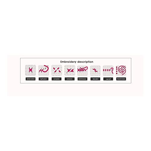 Svarog Stamped Cross Stitch Kits Beginners Full Range of Embroidery Patterns Starter Kits for Adult or Kids DIY Cross Stitches Needlepoint Kits 14CT-Cat Wizard 3，14.17x18.5 inch - color: Cat wizard 3，14.17x18.5 inch