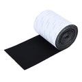 Felt Furniture Pads, 5 x 120 x 0.12 Inch Felt Strips - color: Black, size: 5" x 120" (1 Pack)