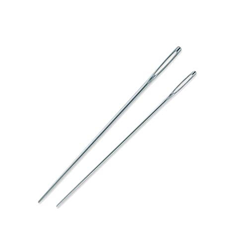 Dritz 56T2426 Tapestry Hand Needles, Size 24/26, Nickel (6-Count) - size: Size 24/26
