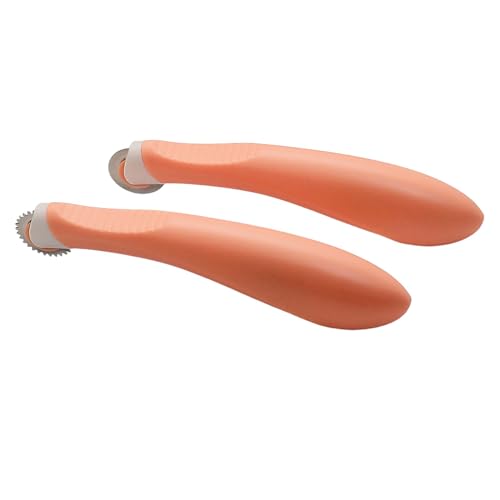 Toothed Edge Tracing Wheel- Professional Stitch Marking Spacer for Leather Paper Cloth Sewing Wheel Tool - color: Style1