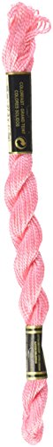 DMC 115 5-957 Pearl Cotton Thread, Pale Geranium, Size 5