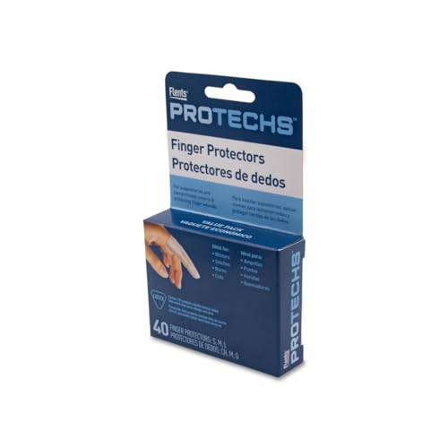 Flents Protechs Finger Protectors & Toe Cots, Assorted Sizes, 40 Count - color: Tan, size: 40 Count (Pack of 1)