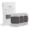 DARUMA Sashiko Thread Card Rolls Set of 3 (32.8 Yards x3) - Sewing & Embroidery, Includes Instruction Manual and Gift Packaging (Thick, Grey) - color: Grey, style: Thick