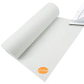 New brothread Fusible Iron on Tear Away Embroidery Stabilizer 12"x25Yd Roll - color: White Tear Away