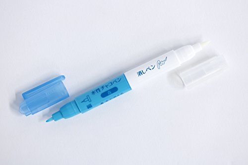 Clover 24-429 Water-Based Chakopen, Eraser Pen, Blue - color: blue, style: Eraser Pen