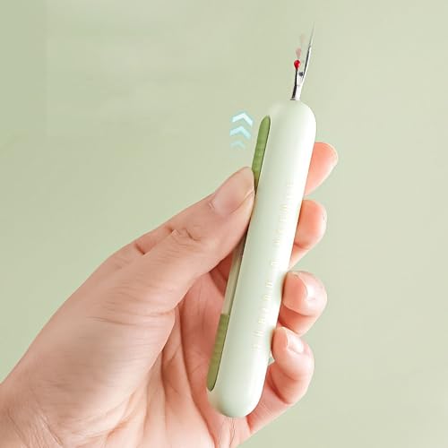 3 Pack 2 in 1 Needle Threader Seam Ripper, New Needle Threaders Seam Rippers for Sewing, Threading and Seam Remover Seam Ripper Tool for Hand Sewing Knitting Craft Quilting Supplies