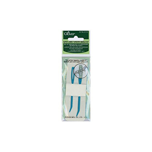 Clover Jumbo Tapestry Bent Tip Needles-2 Sizes