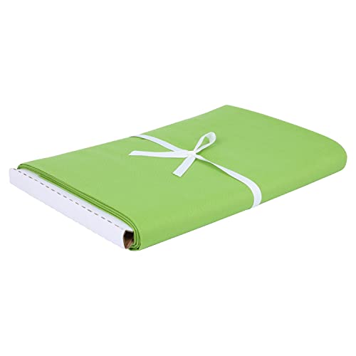 Craftido-19 Options-100% Cotton Fabric by The Yard in Solid Color 44”Wide by 3yd (9 ft) -Medium Weight 5.2 oz-Soft Cotton for Quilting, Sewing, Crafts, Binding, Backing and Lining - Parrot Green - color: Parrot Green