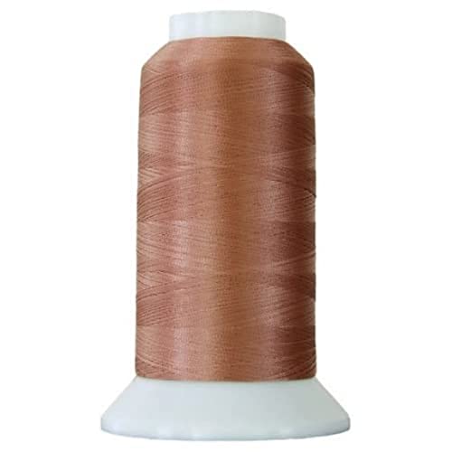 Superior Threads Bottom Line 2-Ply 60-Weight Polyester Embroidery Quilting Sewing Thread - 3,000 Yard Cone (#637 Blush) - color: Blush, size: 3000 yd