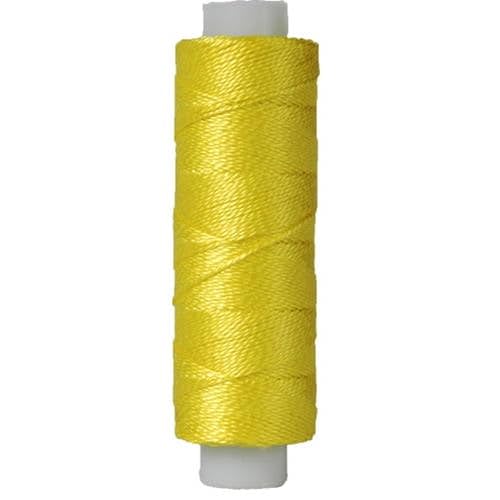 ThreadArt Pearl Cotton Thread Size 8, 75yd, Lemon 307 - color: LEMON