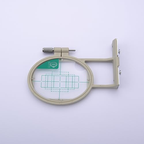 Tarjenle Embroidery Hoop Frame, Professional Stretch Frame for Brother Sewing Machine, Grid Hoop, for NV500/NV500D/NV900/NV950D/NV180/P-1000/PE-300S/PE-400D/EMS10/ZZ3-B140 (White, 3PCS) - size: 3PCS