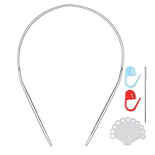 Stainless Steel Circular Knitting Needles Size 3 (3.25mm) 16inch Length - size: US 3(3.25mm) 40mm