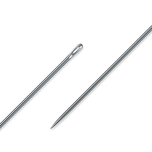 Dritz 56S-8 Sharps Hand Needles, Size 8, Nickel (20-Count) - size: Size 8 (Single Pack)