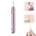 2 in-1 Needle Threaders Seam Ripper 2024 New, Upgraded Seam Ripper Tools, Stretchable Remover Needle Threading (new-1PCS-Purple) - color: new-1PCS-Purple
