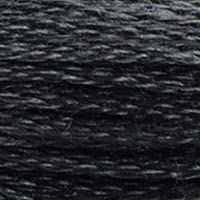 DMC 117-3799 Mouline Stranded Cotton Six Strand Embroidery Floss Thread, Dark Pewter Grey, 8.7-Yard
