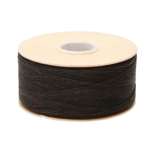 The Beadsmith Nymo Thread, Made of Nylon - size: Size 00, 0, B, & D, style: Black