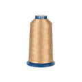 Polyester Embroidery Thread 4000M(4374Y) 40WT Thread for Commercial Multi Needles and Single Needle Embroidery Machine Brown 0152 - color: Brown 0152