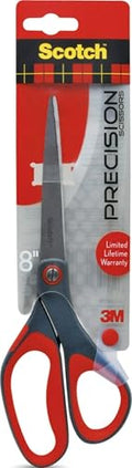 Scotch 8" Precision Scissors Great for Everyday Use - size: 8-Inches