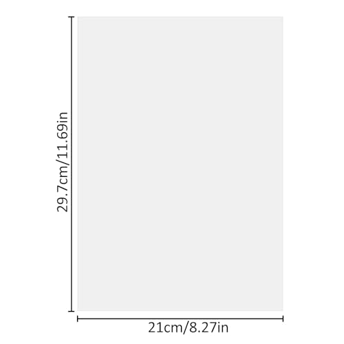 Tracing Paper Pad, 100 Sheets 8.5x11 Inch Translucent Drawing Paper - size: A4