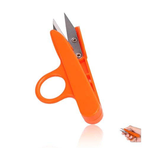 Thread Snips Scissors for Sewing Small Plastic Sewing Nippers Embroidery Snippers Craft Snip Cutters and Thread Clippers for Cutting Thick Fabric and Fishing Line