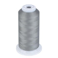 Simthread 100% Cotton Thread 50wt 1641 Yards Gray for Home Sewing Quilting Machine - color: Grey