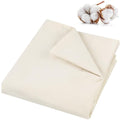 100% Cotton Fabric, 63 Inch X 2 Yards Unbleached Muslin Linen Fabric by The Yard, Medium Weight Draping Fabrics Suitable for Sewing Embroidery, Garments, Crafts Material-Natural