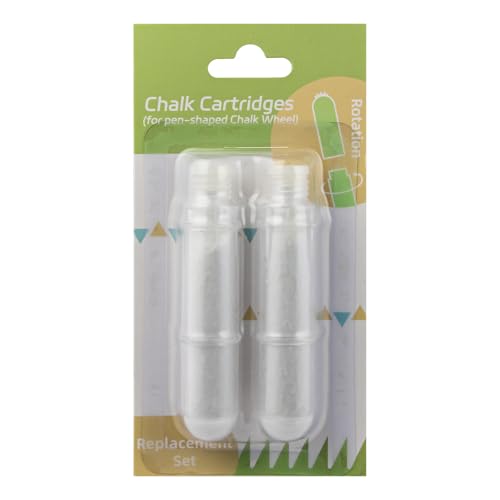 2PCS Sewing Chalk Refill - White - color: Replacement - White