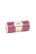 DMC Diamant Metallic Needlework Thread, 38.2-Yard, Pink Amethyst - color: Pink, size: 38.2 yards