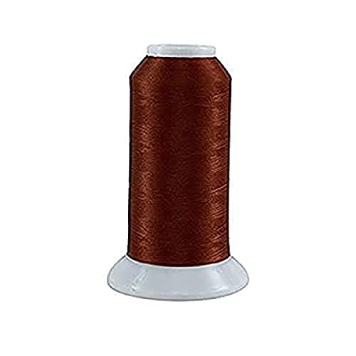 Superior Threads Bottom Line 2-Ply 60-Weight Polyester Embroidery Quilting Sewing Thread - 3,000 Yard Cone (#616 Copper) - color: Copper, size: 3000 yd