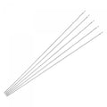 uxcell Beading Needles Fine Thin Long Straight Sewing Embroidery Threads Stainless Steel 4.72 Inch 0.03 Inch Wire Diameter 50Pcs - size: 120mmx0.7mm