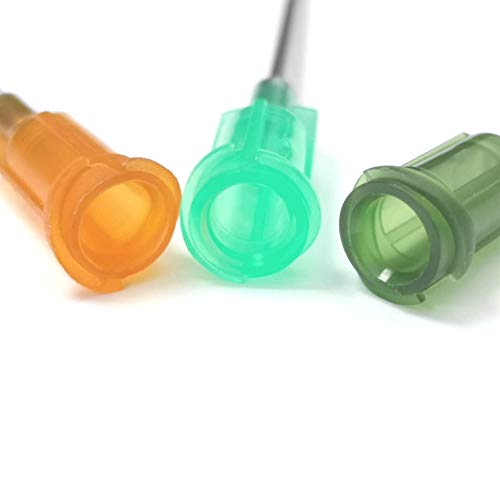 1 inch Mixed Blunt Tip Dispensing Syringe Needle, 45 PCS