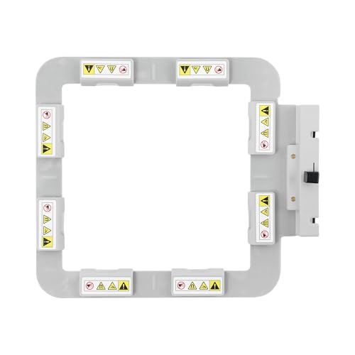 Brewland Magnetic Embroidery Hoop for Janome MC550E MC500E 5.5x5.5in - size: 5.5"x5.5"(140x140mm)-JA414MK