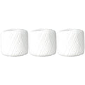 ThreadArt 100% Cotton Crochet Thread Size 10, 3 Ball Pack, White 1 - color: WHITE, size: SIZE 10 - 3 PACK
