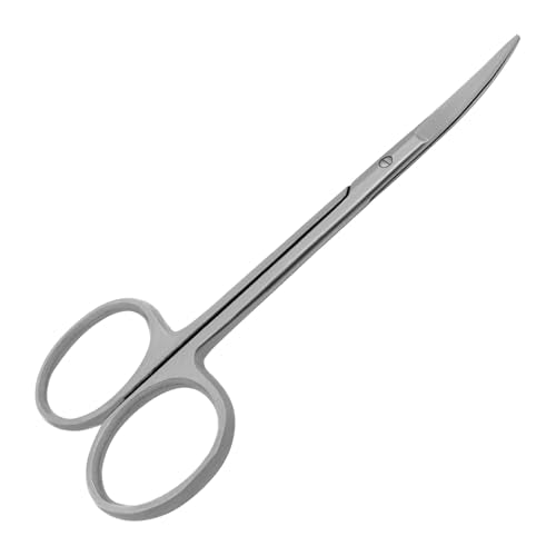 Iris Scissors 4.50" Str/Cud/Angled TC Tungsten Carbide, Supercut O.R. Grade (O.R. Grade Curved) - style: O.R. Grade Curved