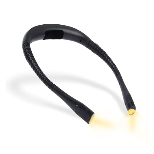 Neck Reading Light, Rechargeable Book Light, 3 Color Modes - style: Classic