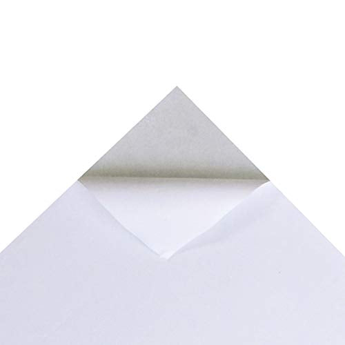 Mandala Crafts 9X12 20 Off White Self Adhesive Felt Sheet & Sticky Backing - color: Off White