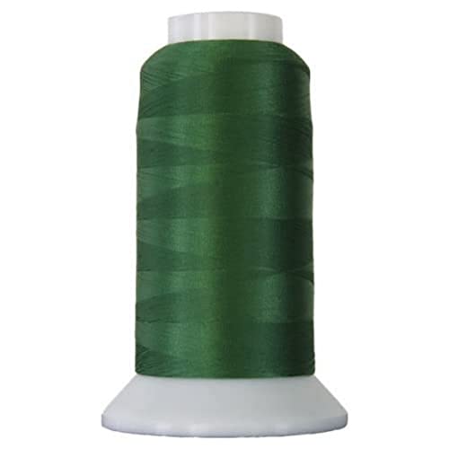 Superior Threads Bottom Line 2-Ply 60-Weight Polyester Embroidery Quilting Sewing Thread - 3,000 Yard Cone (#612 Green) - color: Green, size: 3000 yd