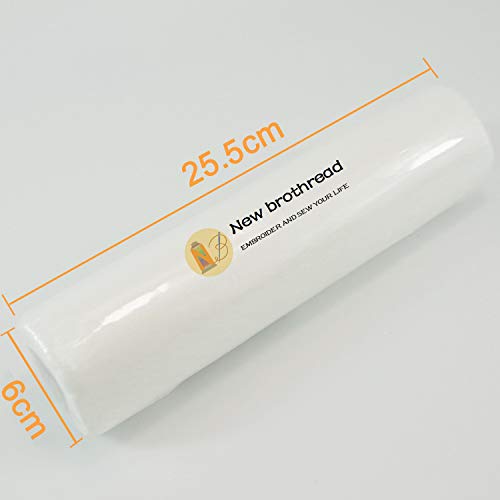 New brothread 10" x 10 Yd Roll Wash Away Embroidery Stabilizer - size: 10" x 10Yd/roll