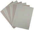 KCS 4/6 pc of 12" x 18" (30cmx45cm) 18CT Counted Cotton Aida Cloth Cross Stitch Fabric (6 pc, Antique White+Oatmeal) - color: Antique White+oatmeal, size: 6 pc
