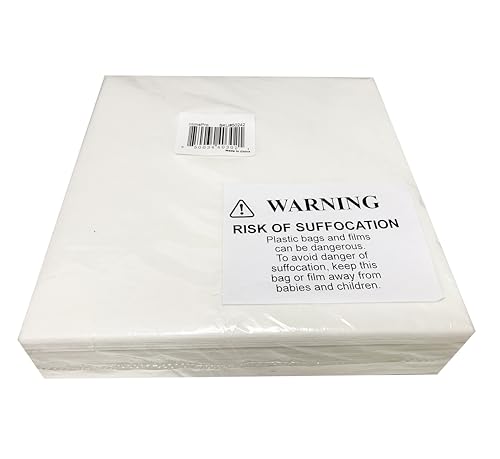 HimaPro Cut Away Embroidery Stabilizer Backing (8" x 8" x 100 PCs) - 100% Polyester - 2.5oz Medium Weight - Great for 4 x 4 and 6 x 6 Hoops - size: 8" x 8" x 100 PCs