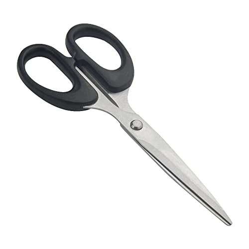 12Pack 6.3Inch Sewing Scissors Yarn Thread Craft Scissors Small Snips Trimming Nipper for Home Office School DIY Projects (Black)