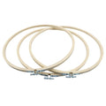 Marvexi 12inch Wood Embroidery Hoop, 3Pcs - size: 12"
