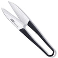 ALLEX Japanese Thread Snips for Sewing and Embroidery 4.5" (Long), Made in JAPAN, Spring Loaded Small Thread Snippers Scissors, Black - size: Long