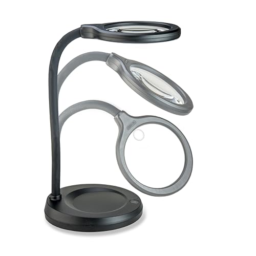 DeskBrite 300, 2X Power Aspheric Magnifier Desktop Magnifier