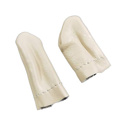 6 Pairs Needle Felting Leather Finger Protector Finger Guards Gloves for Hand Craft Sewing