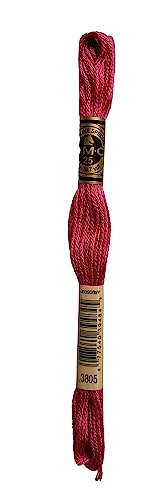 DMC 6-Strand Embroidery Cotton 8.7yd Bundle - Cyclamen Pink Color Family - 3 Skeins of Thread